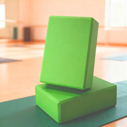 Non-Slip High-Density Yoga Foam Block – Balance & Support for Yoga, Pilates & Meditation