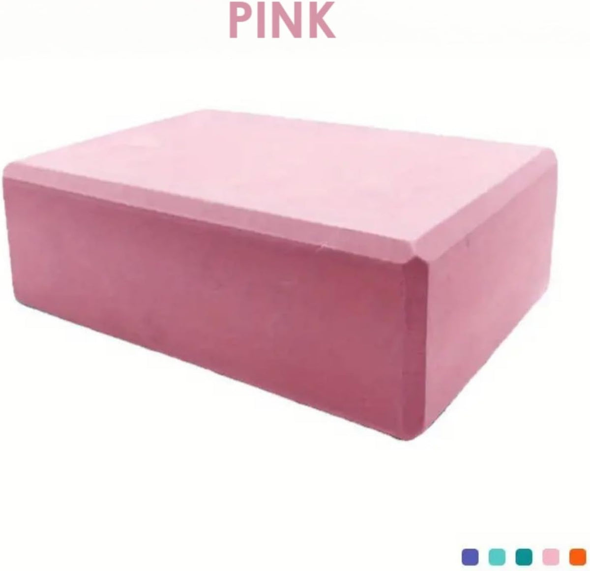 Non-Slip High-Density Yoga Foam Block – Balance & Support for Yoga, Pilates & Meditation
