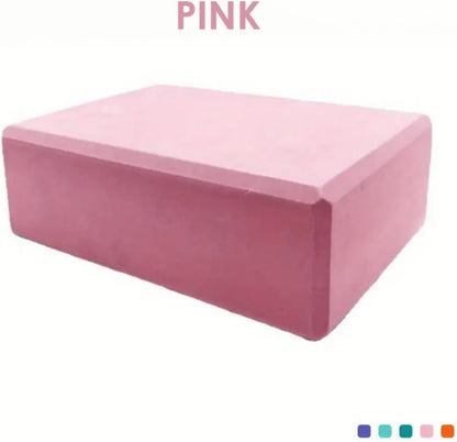 Non-Slip High-Density Yoga Foam Block – Balance & Support for Yoga, Pilates & Meditation