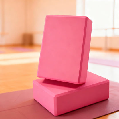 Non-Slip High-Density Yoga Foam Block – Balance & Support for Yoga, Pilates & Meditation