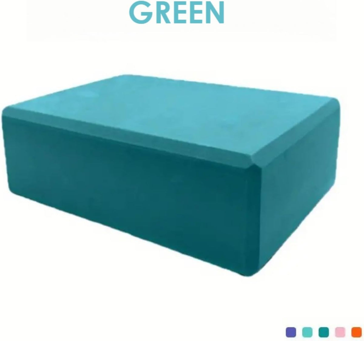 Non-Slip High-Density Yoga Foam Block – Balance & Support for Yoga, Pilates & Meditation
