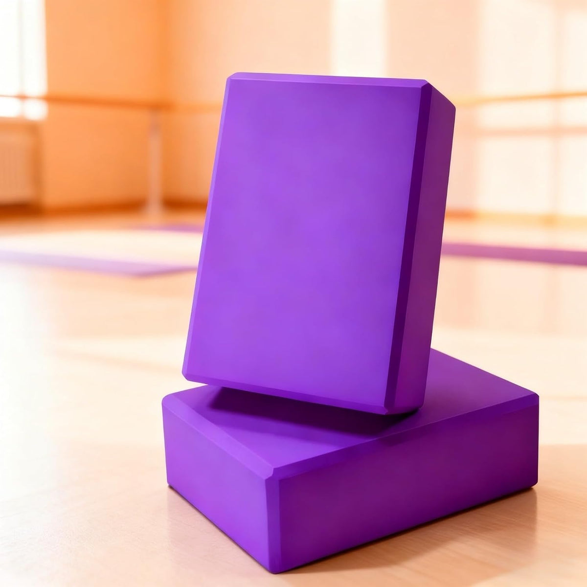 Non-Slip High-Density Yoga Foam Block – Balance & Support for Yoga, Pilates & Meditation