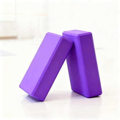 Non-Slip High-Density Yoga Foam Block – Balance & Support for Yoga, Pilates & Meditation