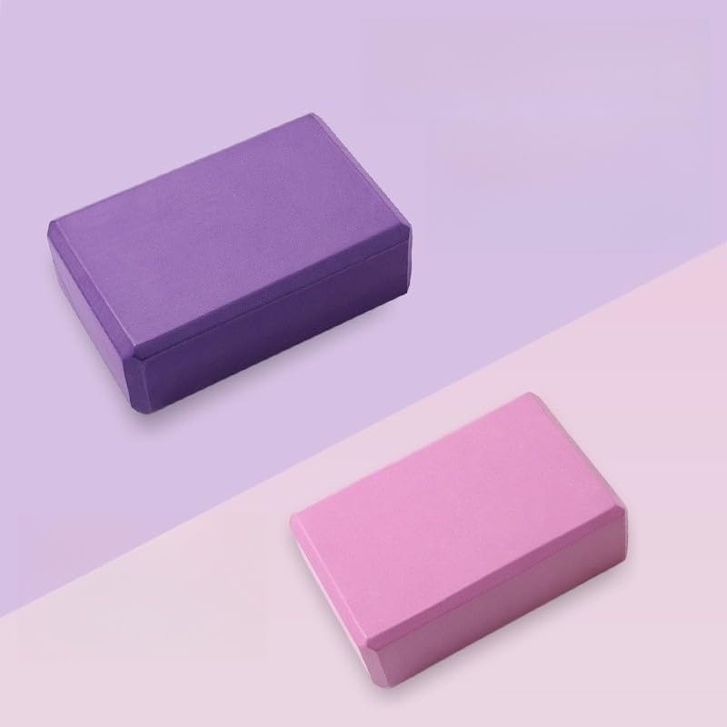 Non-Slip High-Density Yoga Foam Block – Balance & Support for Yoga, Pilates & Meditation