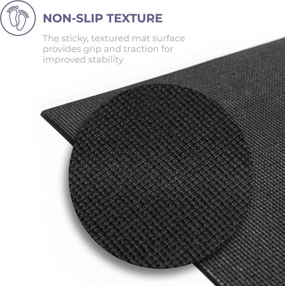 Voyage 5mm Studio Yoga Mats, 4 Pack, 72x24in