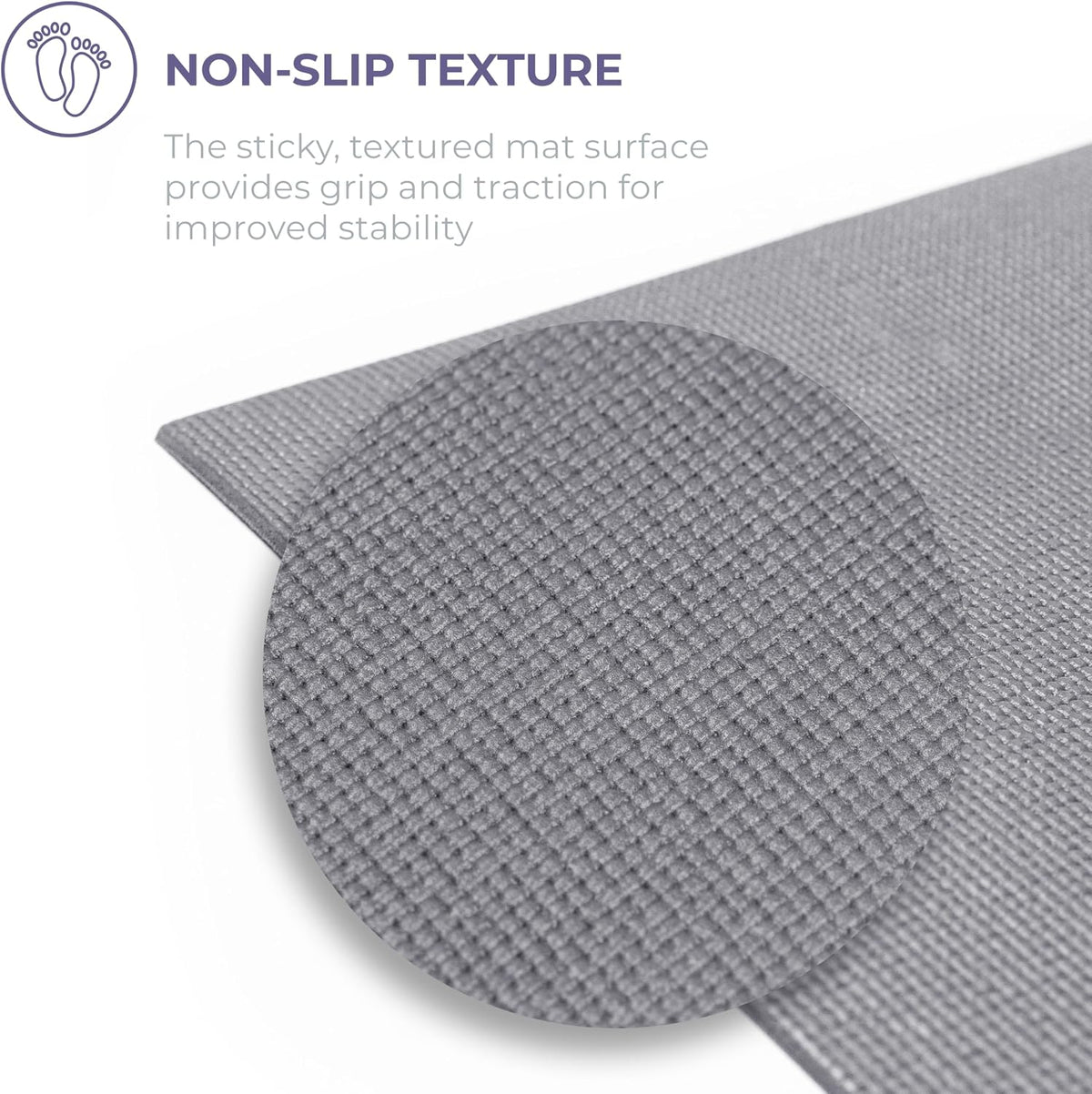 Voyage 5mm Studio Yoga Mats, 4 Pack, 72x24in
