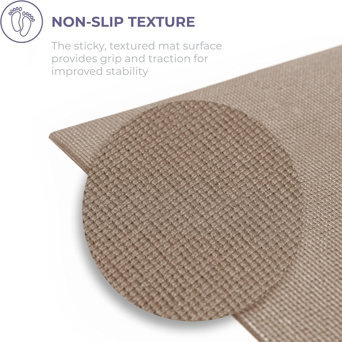 Voyage 5mm Studio Yoga Mats, 4 Pack, 72x24in