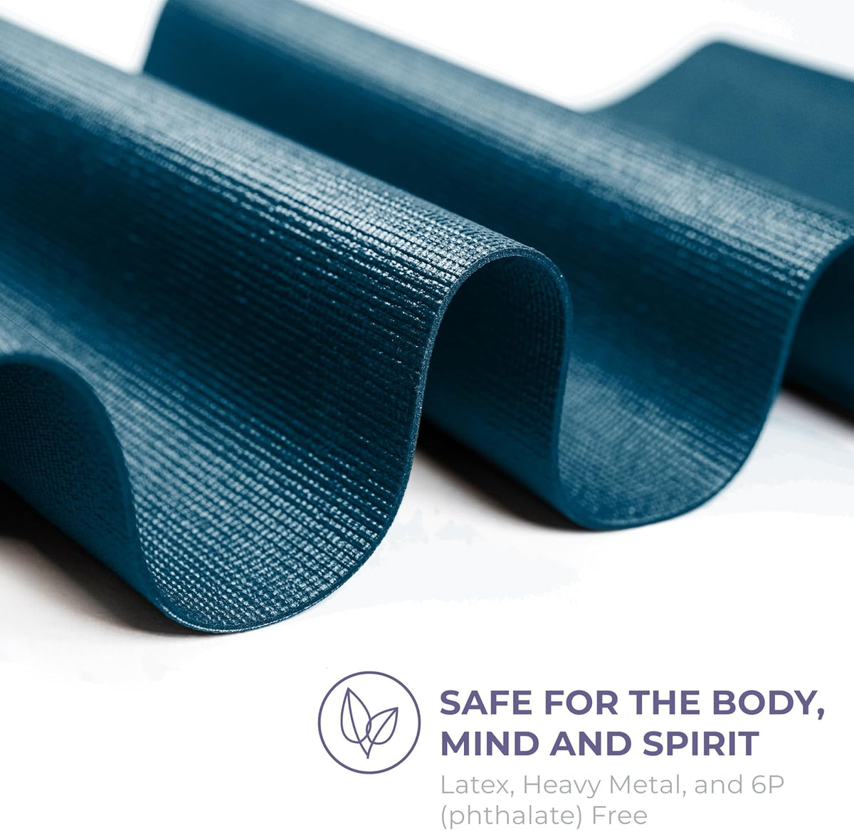 Voyage 5mm Studio Yoga Mats, 4 Pack, 72x24in