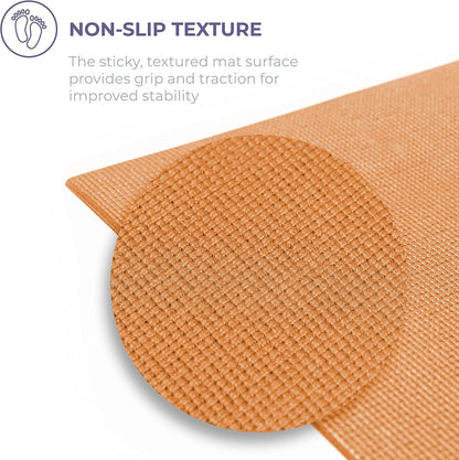 Voyage 5mm Studio Yoga Mats, 4 Pack, 72x24in