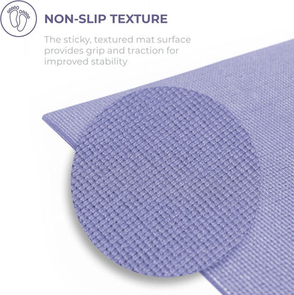 Voyage 5mm Studio Yoga Mats, 4 Pack, 72x24in