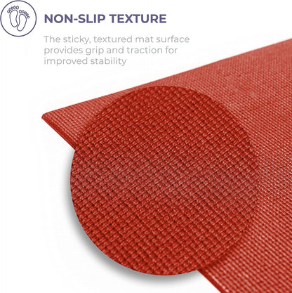 Voyage 5mm Studio Yoga Mats, 4 Pack, 72x24in