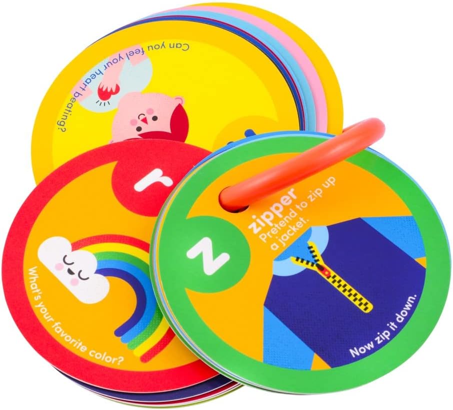 Preschool Yoga Cards for Kids, Set of 40 Poses and Activities, Beginner Yoga for Kids, Gifts for Ages 3+