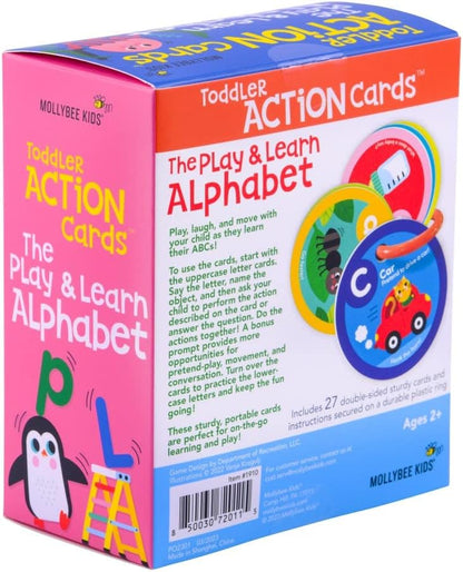 Preschool Yoga Cards for Kids, Set of 40 Poses and Activities, Beginner Yoga for Kids, Gifts for Ages 3+