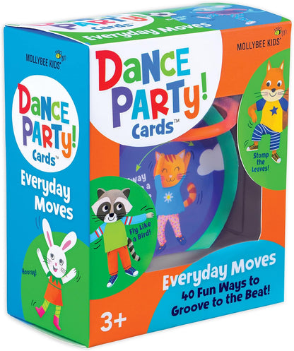 Preschool Yoga Cards for Kids, Set of 40 Poses and Activities, Beginner Yoga for Kids, Gifts for Ages 3+