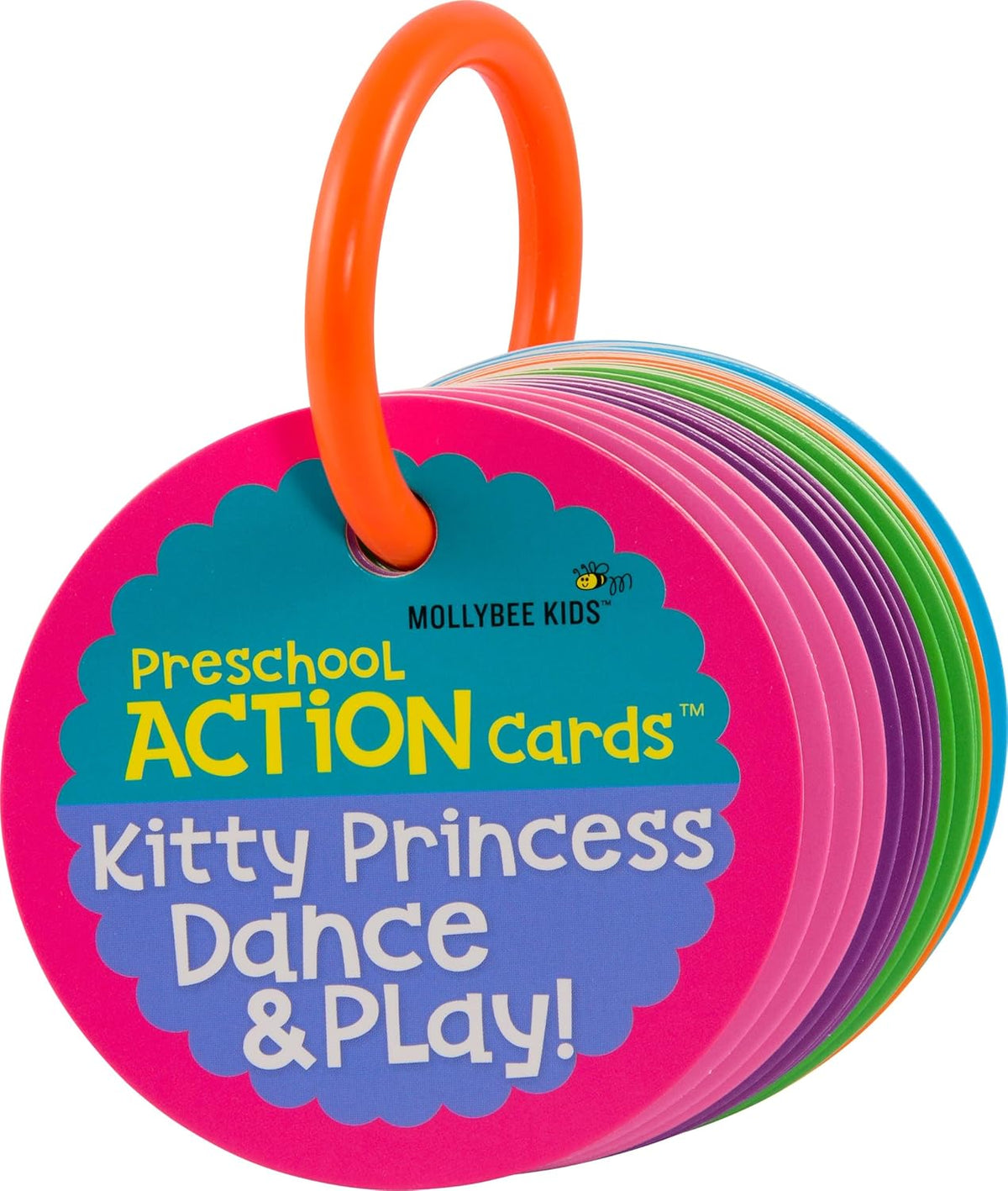 Preschool Yoga Cards for Kids, Set of 40 Poses and Activities, Beginner Yoga for Kids, Gifts for Ages 3+