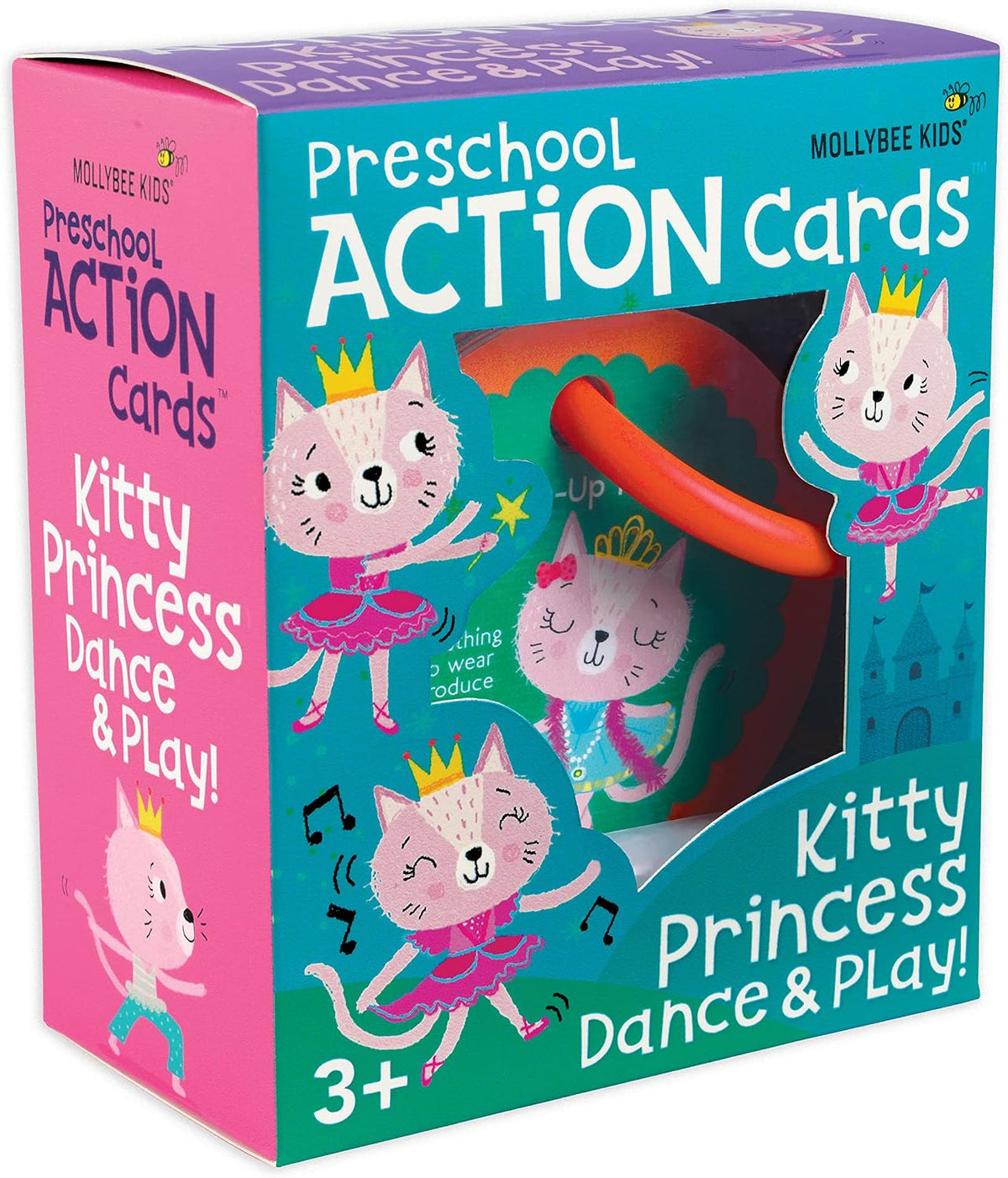 Preschool Yoga Cards for Kids, Set of 40 Poses and Activities, Beginner Yoga for Kids, Gifts for Ages 3+