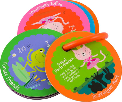 Preschool Yoga Cards for Kids, Set of 40 Poses and Activities, Beginner Yoga for Kids, Gifts for Ages 3+