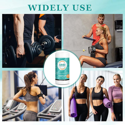 3 Pcs Fitness Equipment Wipes 240 Count Fragrance Free