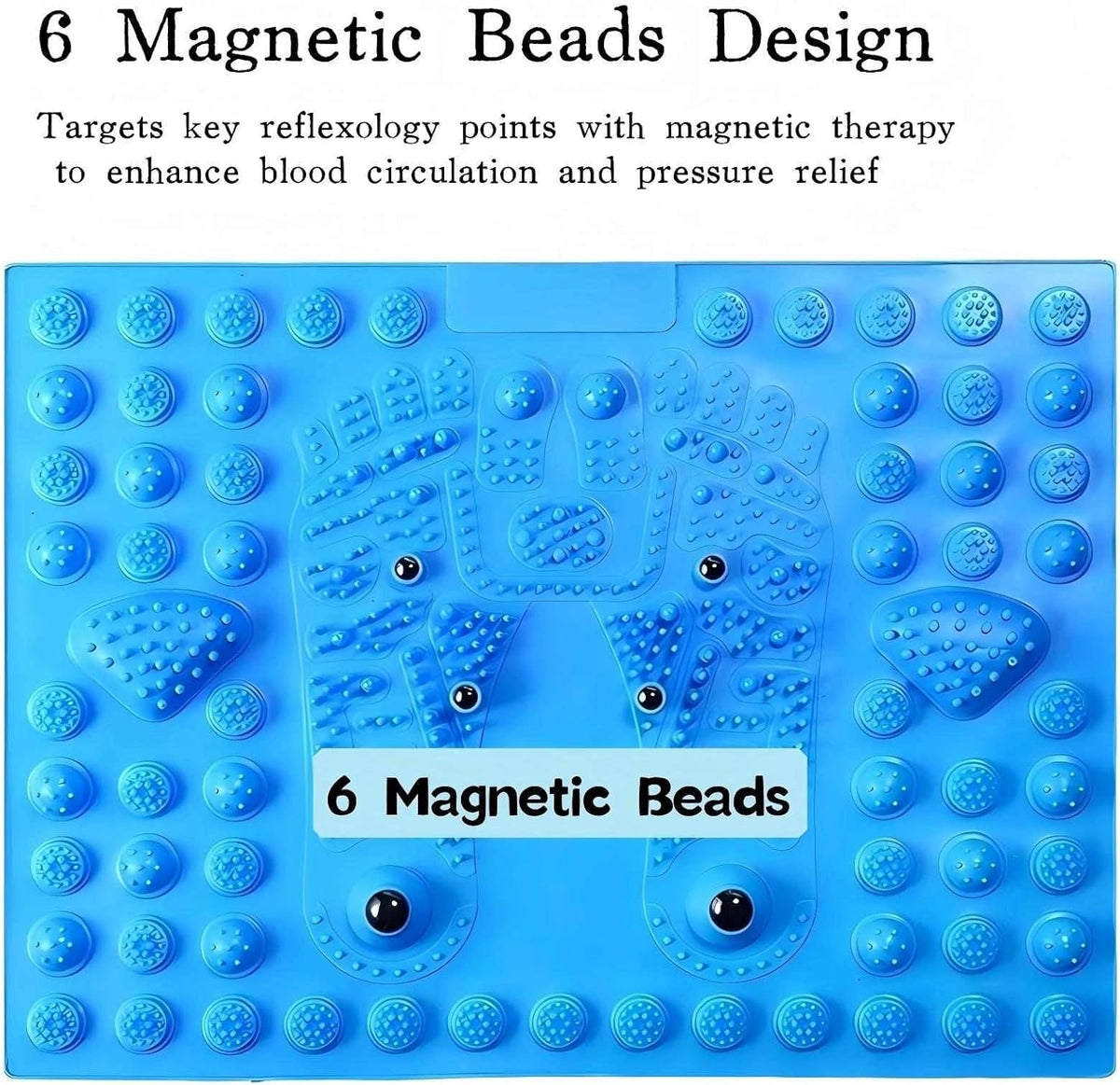 Reflexology Acupressure Foot Massage Pad Pressure Mat Home Office