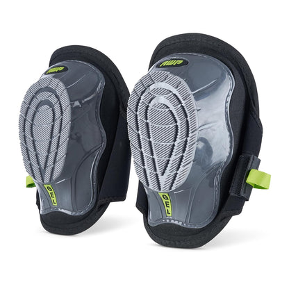 AWP Flat Gel Stabilizer Non-Skid Knee Pads, 1 Pair, Black