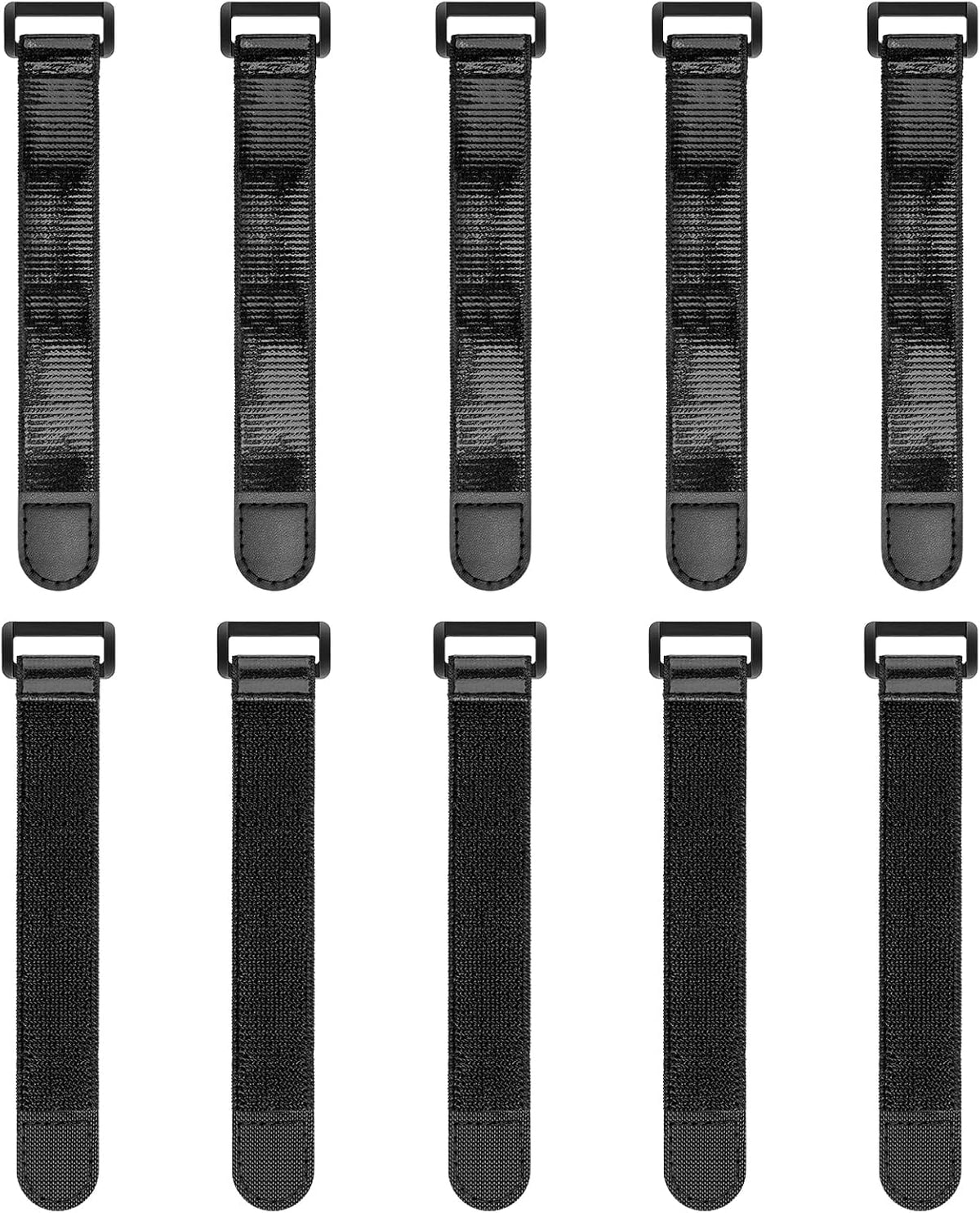 Elastic Cinch Straps with Anti-Slip Strips, 24'' x 2'' (4 Pack)