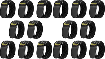 Elastic Cinch Straps with Anti-Slip Strips, 24'' x 2'' (4 Pack)