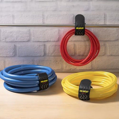 Elastic Cinch Straps with Anti-Slip Strips, 24'' x 2'' (4 Pack)
