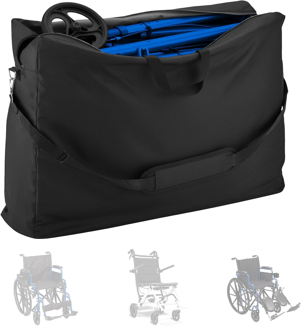 Outdoor Wheelchair Carry & Travel Bag 35" L x 26" H x 10" D