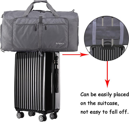 Travel Duffel Bag Large Foldable Waterproof Overnight Bag for Beach Swim Bags Pool Sports Gym