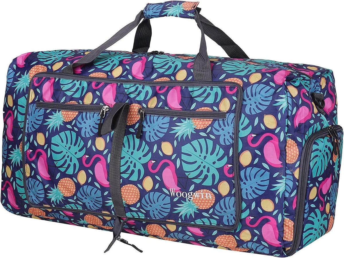 Travel Duffel Bag Large Foldable Waterproof Overnight Bag for Beach Swim Bags Pool Sports Gym
