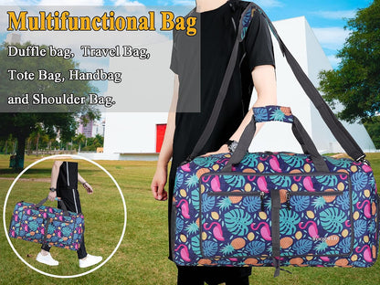 Travel Duffel Bag Large Foldable Waterproof Overnight Bag for Beach Swim Bags Pool Sports Gym