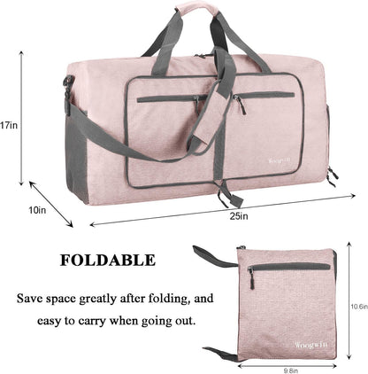 Travel Duffel Bag Large Foldable Waterproof Overnight Bag for Beach Swim Bags Pool Sports Gym