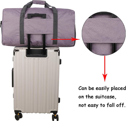 Travel Duffel Bag Large Foldable Waterproof Overnight Bag for Beach Swim Bags Pool Sports Gym