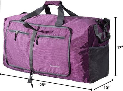 Travel Duffel Bag Large Foldable Waterproof Overnight Bag for Beach Swim Bags Pool Sports Gym