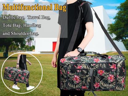 Travel Duffel Bag Large Foldable Waterproof Overnight Bag for Beach Swim Bags Pool Sports Gym