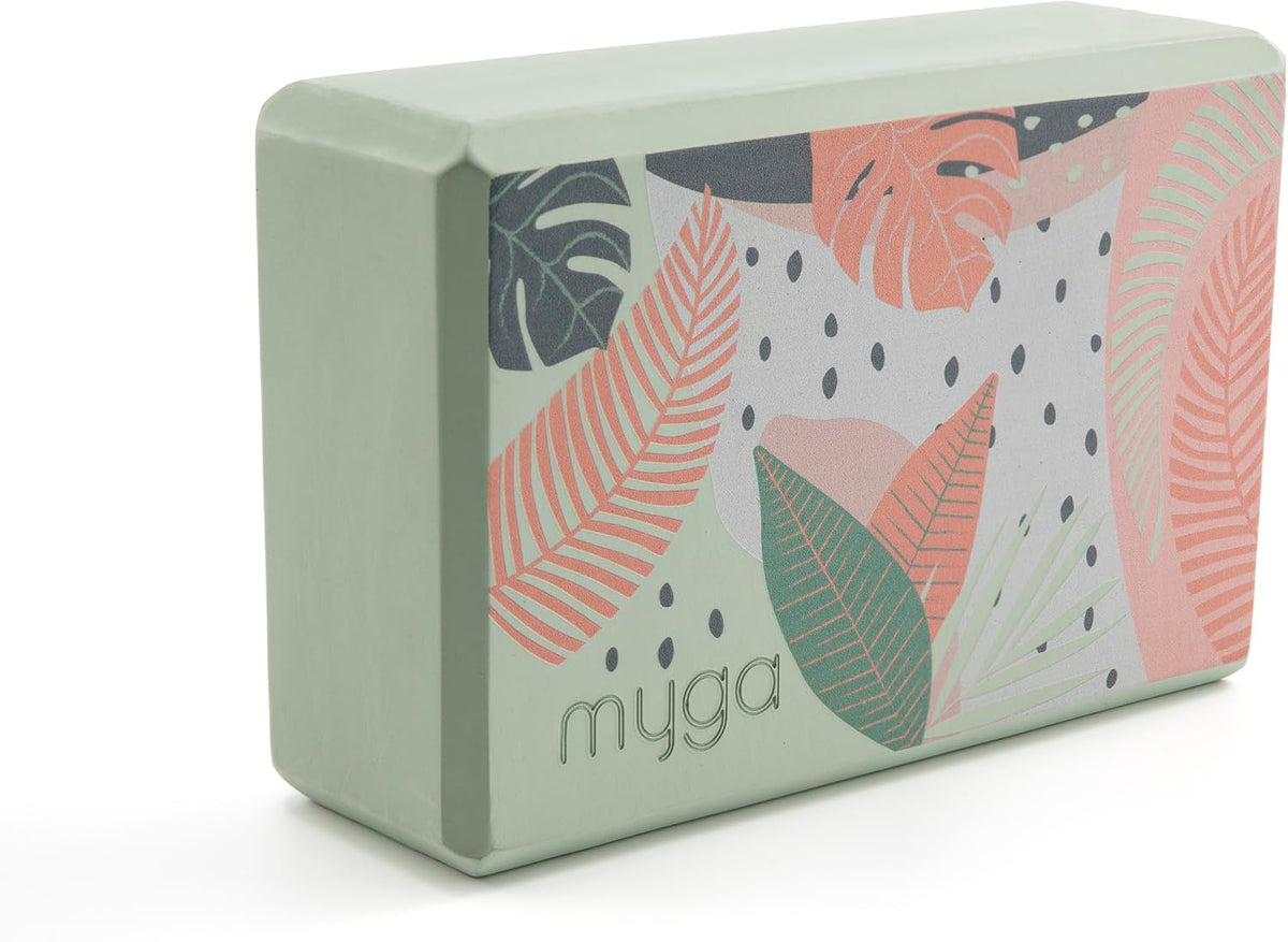 Yoga Block,Lightweight EVA Foam Yoga Brick,High Density Non-Slip Block for Yoga Poses, Pilates, Balance and Flexibility