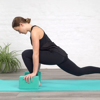 Yoga Block,Lightweight EVA Foam Yoga Brick,High Density Non-Slip Block for Yoga Poses, Pilates, Balance and Flexibility