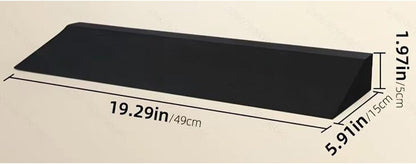 Squat Wedge Block, Yoga Foam Wedge Blocks, Calf Stretcher Wide Riser Block Calf Stretch Board Foot Incline Board for Home Gym Workout Pilate Balance Practice