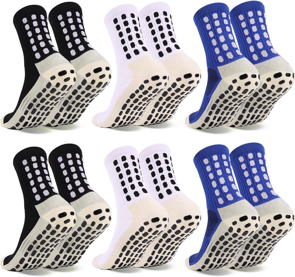 Soccer Grip Socks Football Basketball Yoga Socks for Men Women