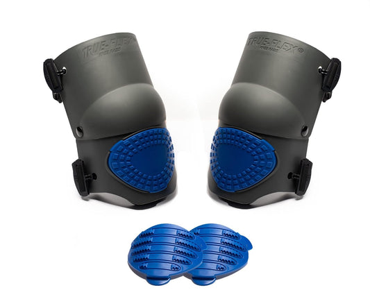 Trueflex GEL Knee Pads - Professional Knee pads-articulate mobility system, all-day confort GEL, Heavy Duty Work Knee Protection for Construction, Flooring & Roofing