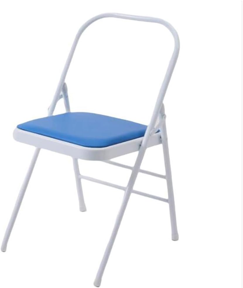 Yoga Auxiliary Chair Yoga Practice Balance Chair Folding Chair Backless Relieve Neck and Back Pain Chair Balance Handstand Training Tool