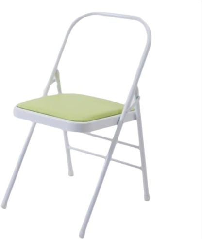 Yoga Auxiliary Chair Yoga Practice Balance Chair Folding Chair Backless Relieve Neck and Back Pain Chair Balance Handstand Training Tool