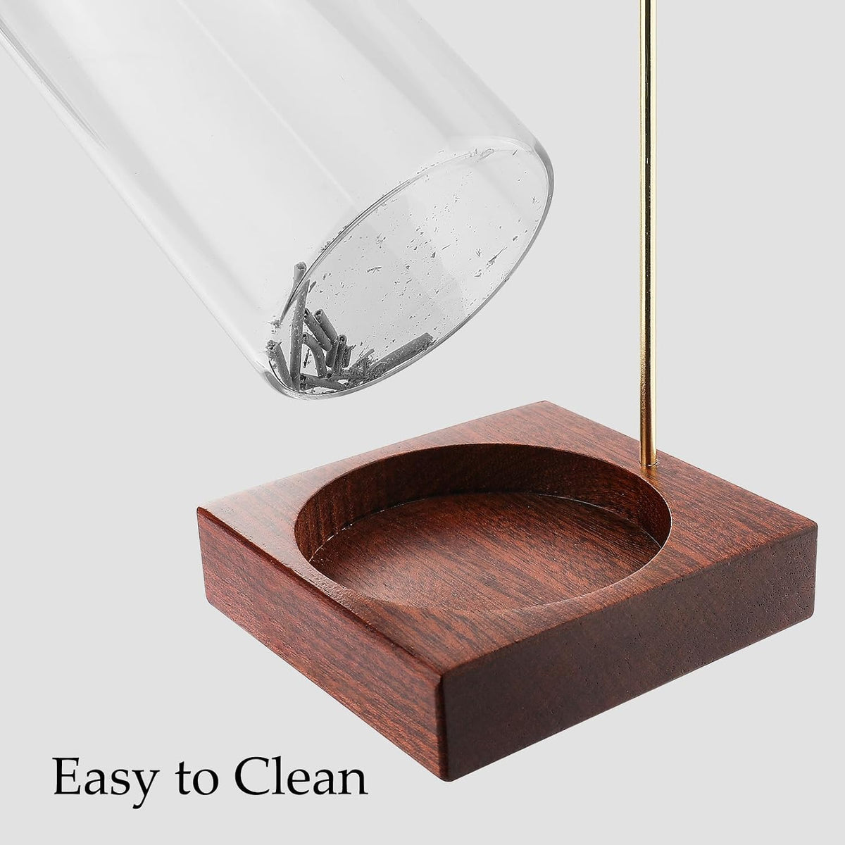 Incense Holder,Wooden Incense Holder for Sticks (Brown)