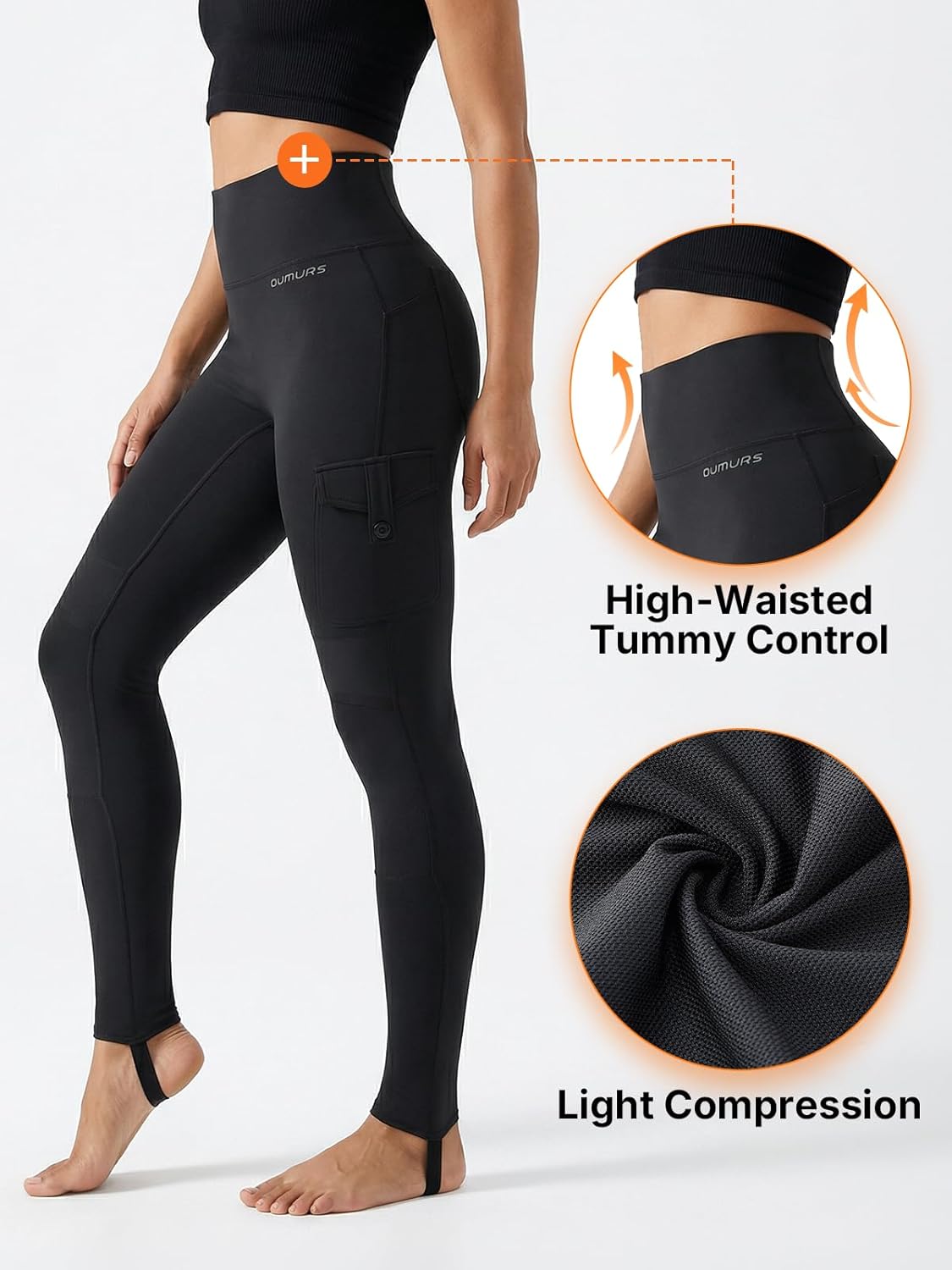 Women's Motorcycle Pants, Booty Lifting Yoga Leggings with CE2 Certified Removable Knee Pads & Cargo Pockets for Riding