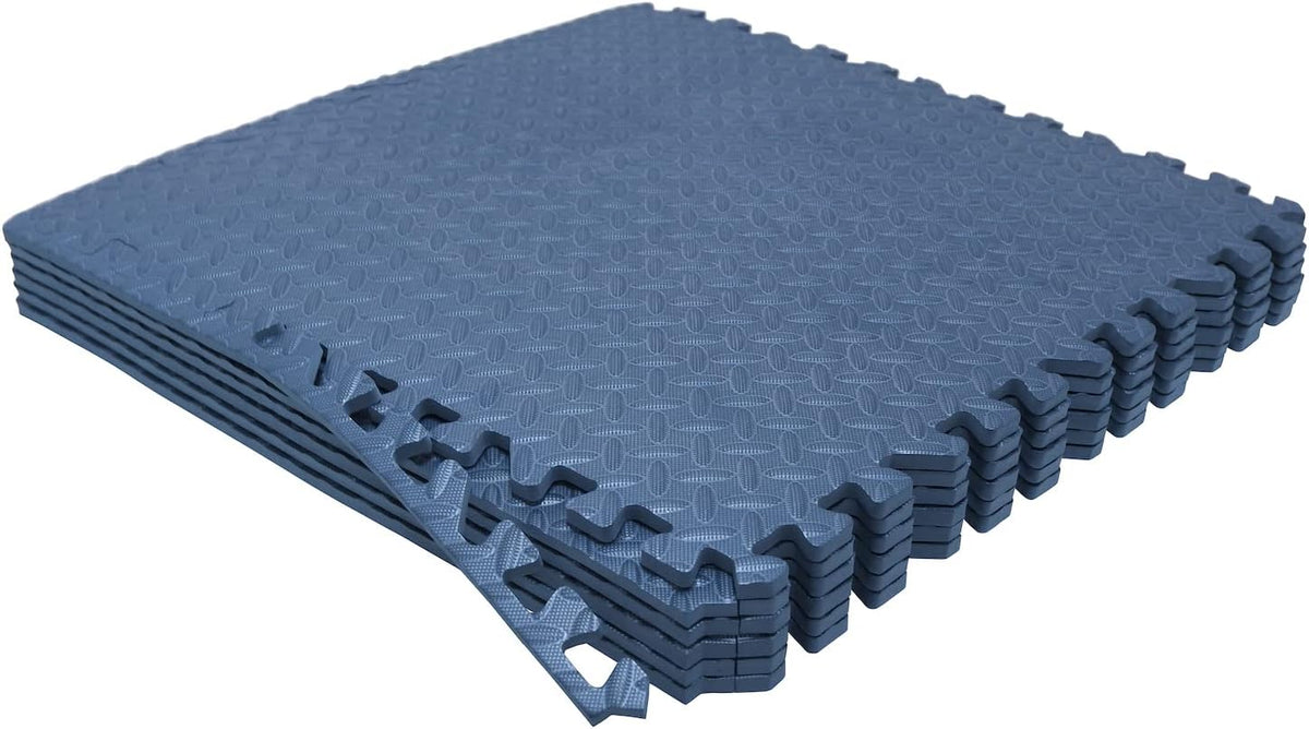 8X(32 Sqft) Pink Gym Floor Mat 24x24 EVA Foam Interlocking Exercise Fitness Puzzle Floor Gym Yoga Mat Workout Pad [P/N: MTET-HOME012-8PC]