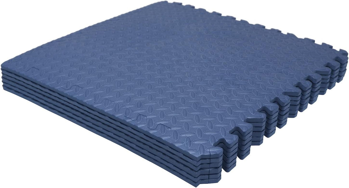 8X(32 Sqft) Pink Gym Floor Mat 24x24 EVA Foam Interlocking Exercise Fitness Puzzle Floor Gym Yoga Mat Workout Pad [P/N: MTET-HOME012-8PC]