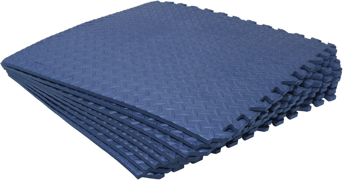8X(32 Sqft) Pink Gym Floor Mat 24x24 EVA Foam Interlocking Exercise Fitness Puzzle Floor Gym Yoga Mat Workout Pad [P/N: MTET-HOME012-8PC]