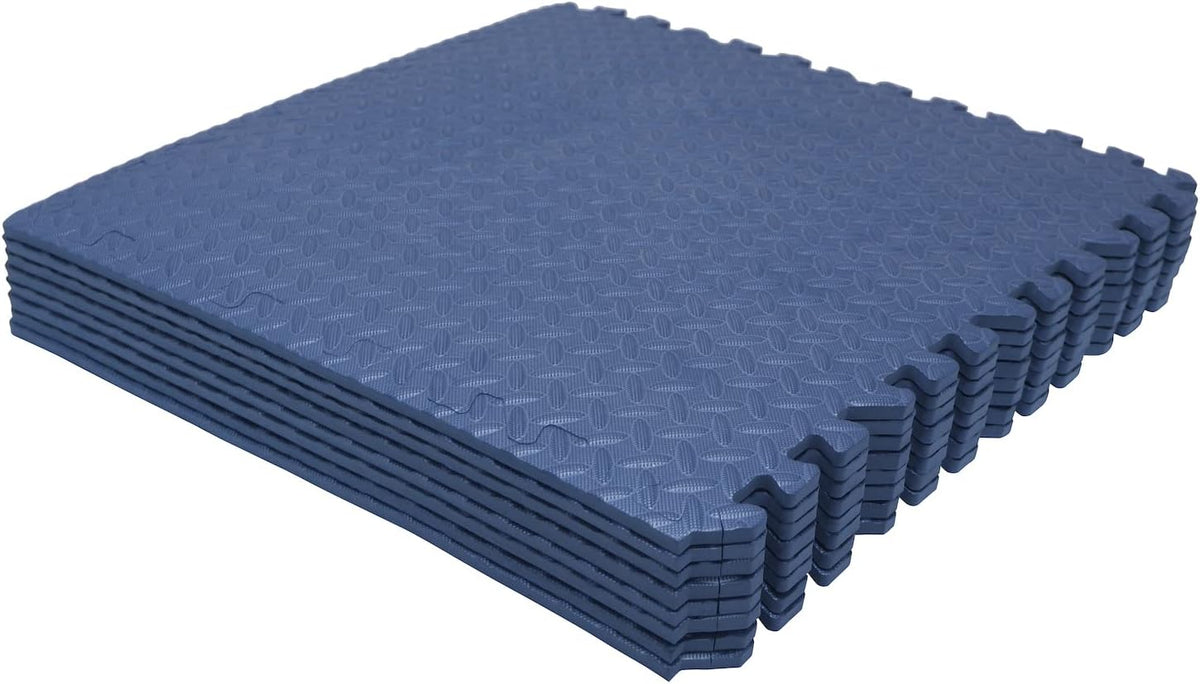 8X(32 Sqft) Pink Gym Floor Mat 24x24 EVA Foam Interlocking Exercise Fitness Puzzle Floor Gym Yoga Mat Workout Pad [P/N: MTET-HOME012-8PC]