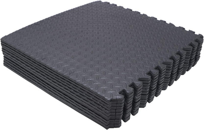 8X(32 Sqft) Pink Gym Floor Mat 24x24 EVA Foam Interlocking Exercise Fitness Puzzle Floor Gym Yoga Mat Workout Pad [P/N: MTET-HOME012-8PC]