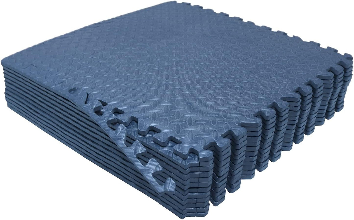 8X(32 Sqft) Pink Gym Floor Mat 24x24 EVA Foam Interlocking Exercise Fitness Puzzle Floor Gym Yoga Mat Workout Pad [P/N: MTET-HOME012-8PC]